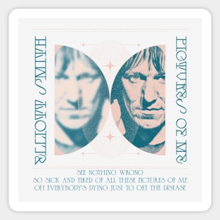 Elliott Smith / Pictures Of Me \ Aesthetic Design Sticker